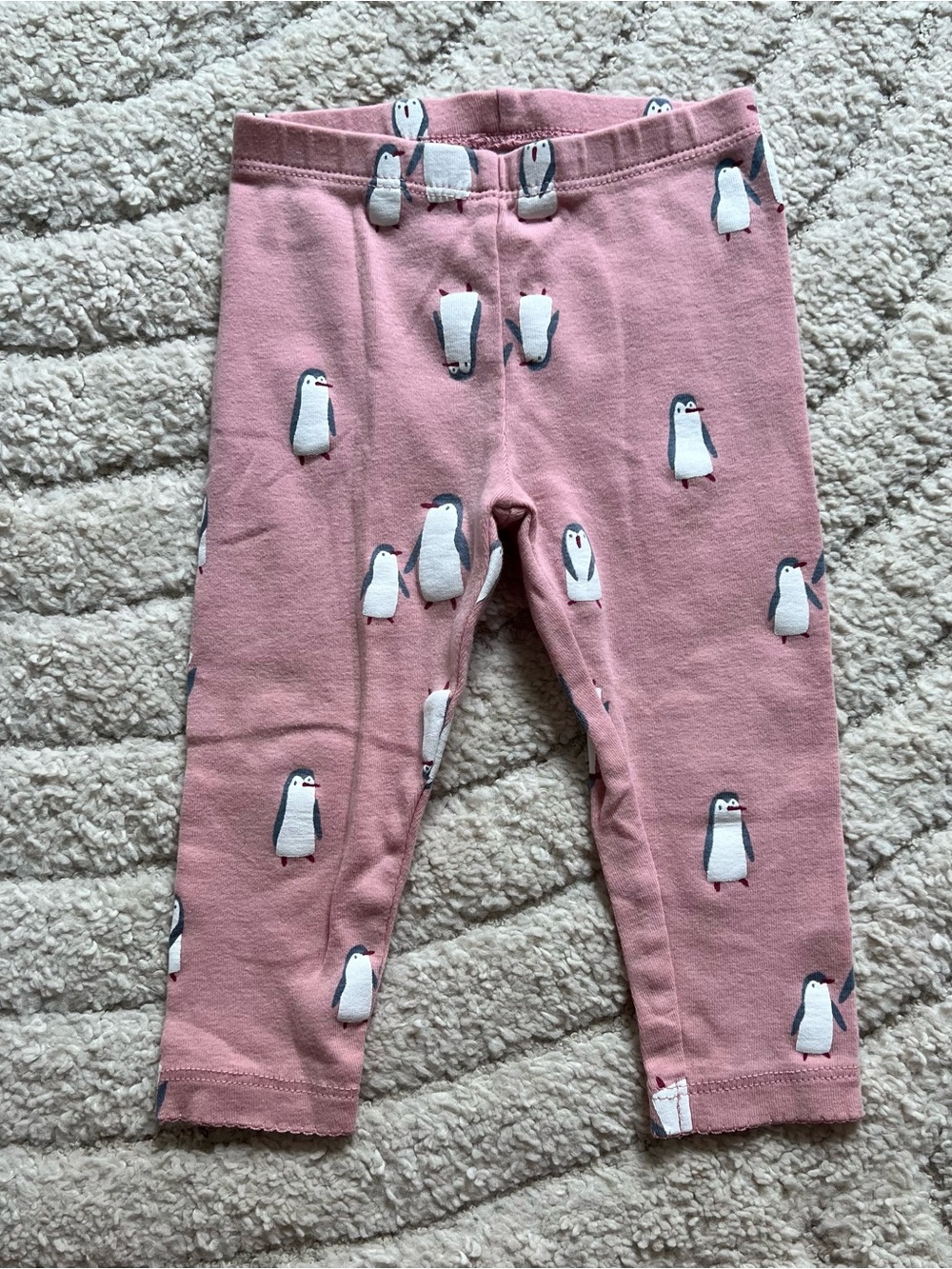 Carter's 9-12 Month Pink Penguin Pants